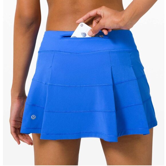 lululemon athletica Dresses & Skirts - Lululemon Pace Rival Skirt Size 8 Wild Bluebell Color